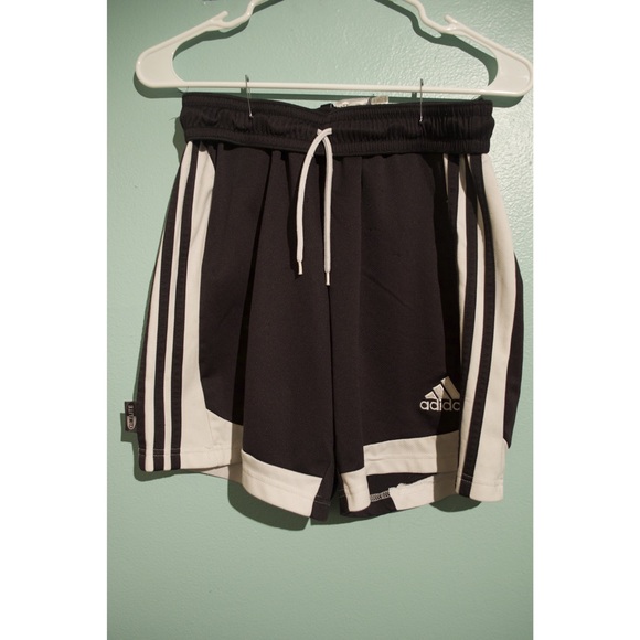 Black adidas shorts