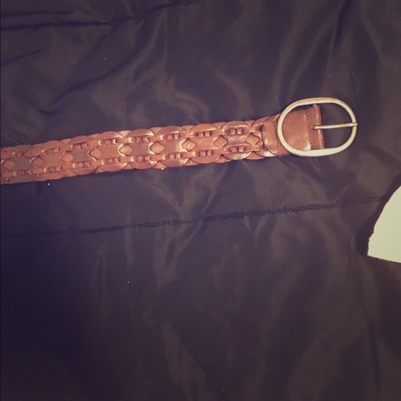 Hollister leather belt