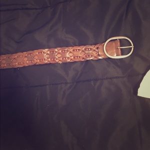 Hollister leather belt