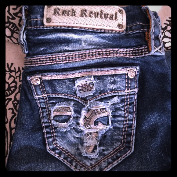 Rock Revival bootcut jeans from the Buckle