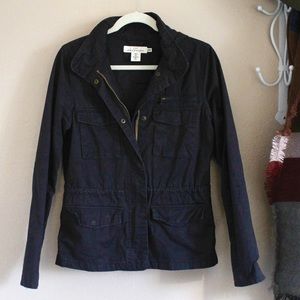 navy cargo jacket