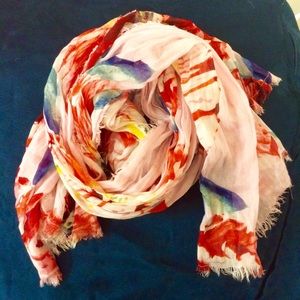 American Eagle Floral Scarf