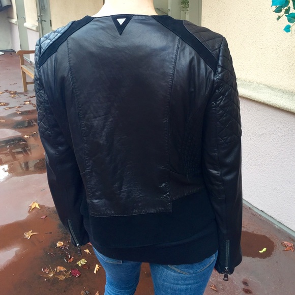 SOLD Host Pick Sam Edelman Leather & Suede Jacket - Picture 3 of 4