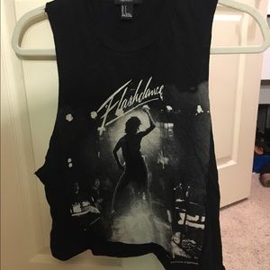 Flash dance tank