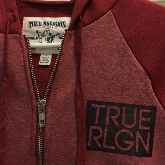 True religion red sweater Outlet
