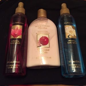 Victoria's Secret Garden Body Spray and Lotion