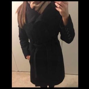 Guess pea coat size large.