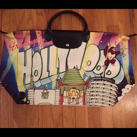 Jeremy Scott for Longchamp limited edition tote