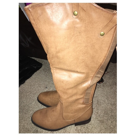 Lane Bryant wide cafe boots