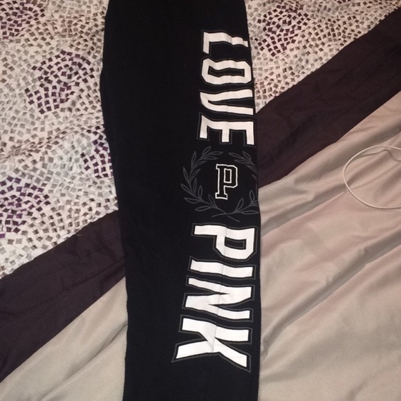super cute love pink sweat pant