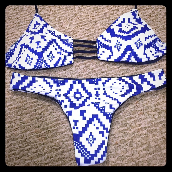 ❌SOLD❌NEW Aztec reversible bikini - Picture 1 of 1