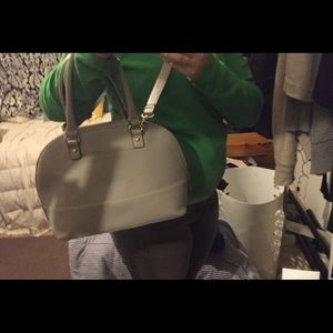 Gray purse