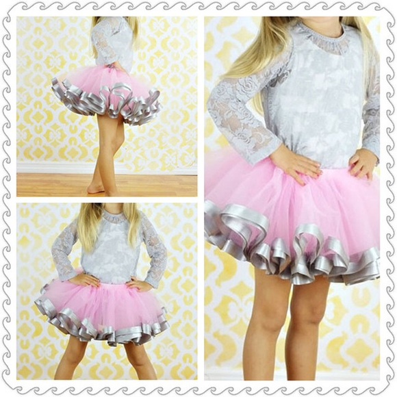 Satin lined skirt
