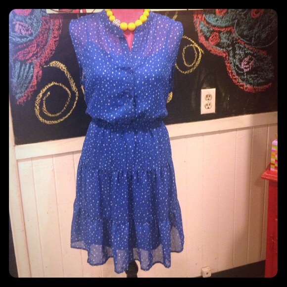 Blue Xhilaration dress