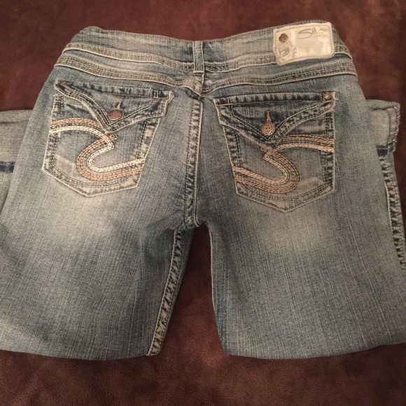 Silver McKenzie Capri Sz 27