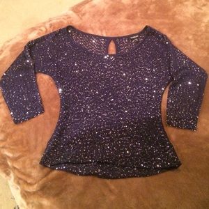 Sequin sweater