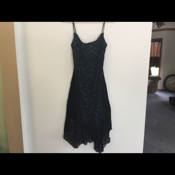 Black and teal dress - Picture 1 of 1