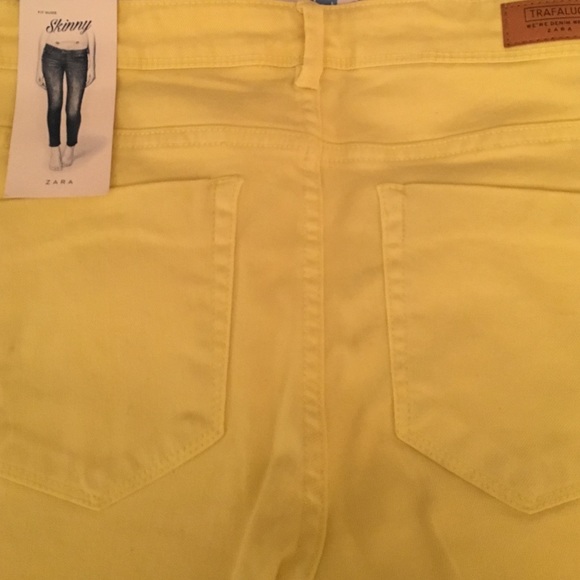 Yellow Zara (trafaluc) skinny denim - Picture 3 of 3