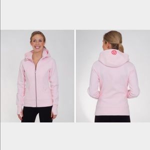 🎀FOUND🎀 lululemon pink scuba jacket size 4 or 6