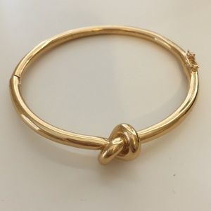 KATE SPADE GOLD SAILORS KNOT BRACELET