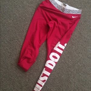 Nike pro thermal leggings.