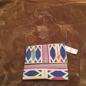 Tropical-esque cross body bag- NWT