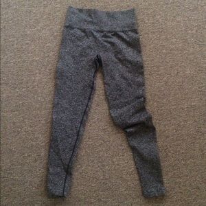 Heather grey forever 21 seamless workout leggings