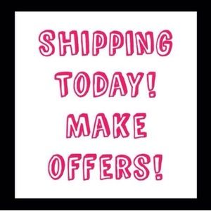 Shipping today!!