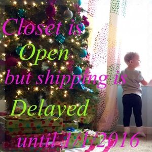 Shipping Delayed until January 1, 2016!