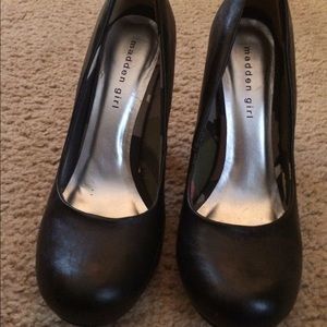 Black Madden Girl Heels