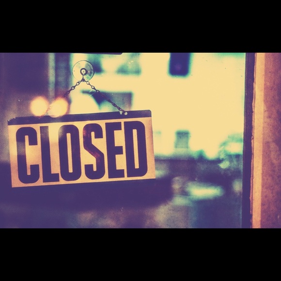 Closed for holidays
