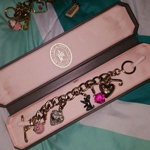 JC bracelet & 4 charms & lipgloss BUNDLE