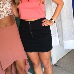 Black skirt