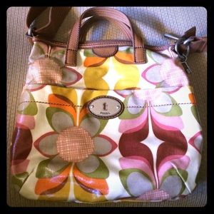 Fossil Key Hole Crossbody