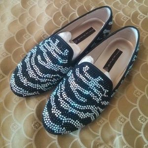 Steve Madden madee rhinestone flats size 7.5W
