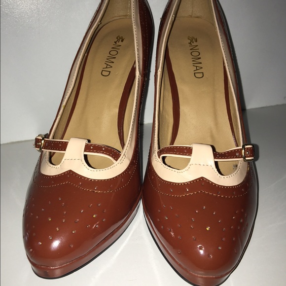 Classy Patent Wingtip Pump