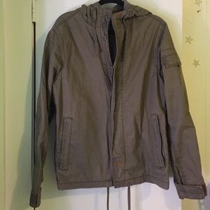 vintage army cargo jacket