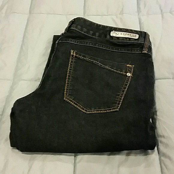 Express Size 6 Reg Stella Flare Low Rise