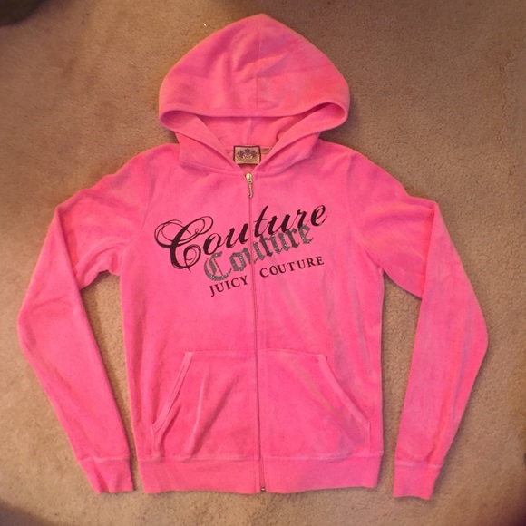 Authentic Juicy Couture zip-up hoodie
