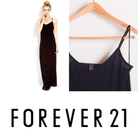 Forever 21 Dresses & Skirts - 🎉HP🎉Forever 21 black maxi dress