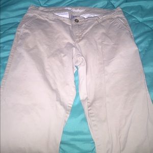 Khaki Capris