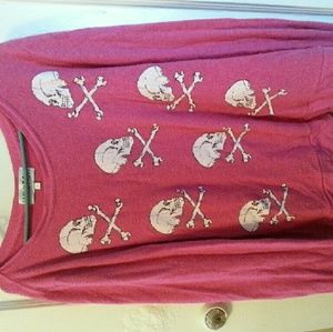 Wildfox skulls sweater