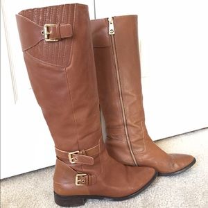 Michael Kors Camel Riding Boots Size 8.5