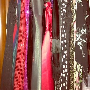 Beautiful evening dress about 7/8.