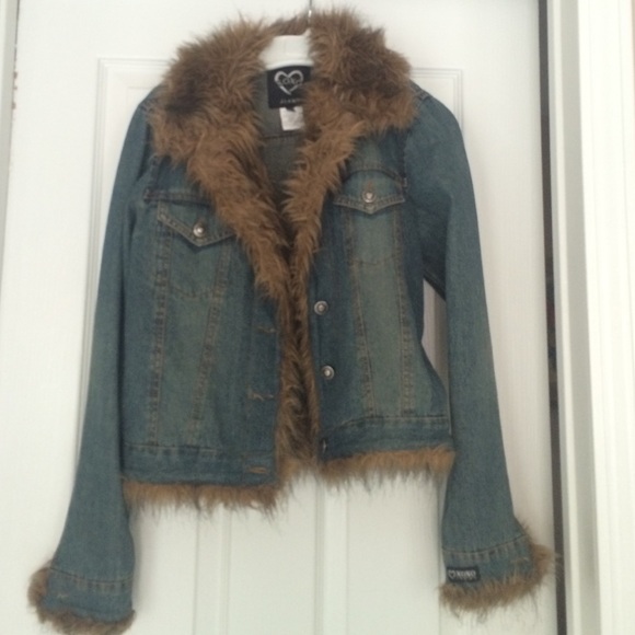 Fur Lined Jean Jacket