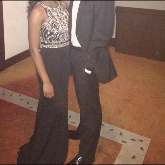 Black Prom Dress - Picture 2 of 4