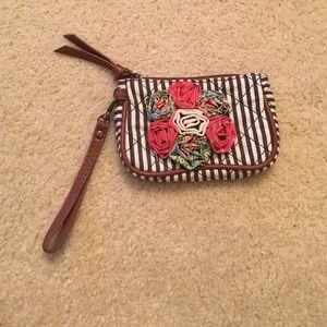 Cute printed wristlet
