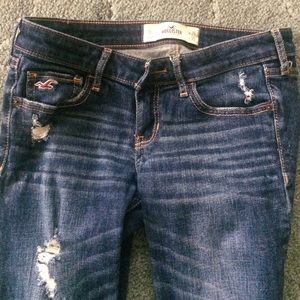 Distressed Hollister jeans