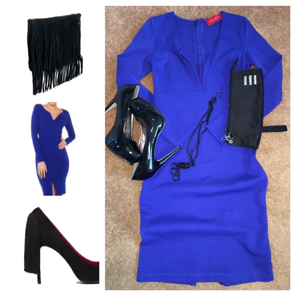 AKIRA Dresses & Skirts - Akira Royal Blue Dress