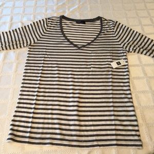 Gap long sleeve striped Tee S